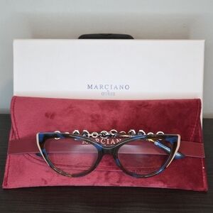 Marciano by GUESS Cat Eye Eyeglasses Frames | New w/ Case & Box